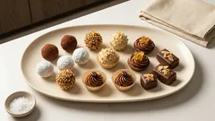 Cioccolatini e tartufi fatti in casa: ganache facile e tante varianti golose