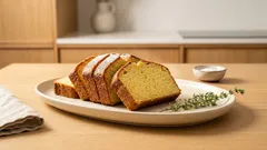 Plum cake con farina di mais e yogurt greco: soffice, umido e sempre regolare